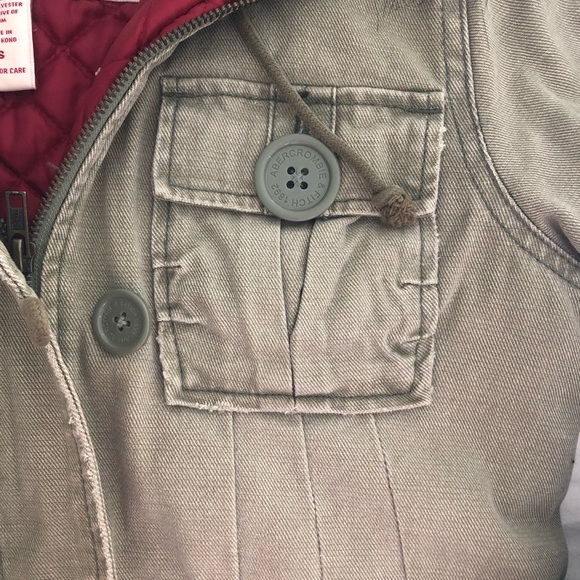 Abercrombie & Fitch Army Green Jacket - Picture 3 of 6